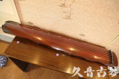 新疆●久音古琴  ●典藏系列20230522  [红洒金竹节]