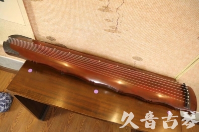 新疆●久音古琴  ●典藏系列 20230807 [红洒金竹节]